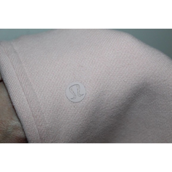 Lululemon Scuba High Rise Jogger Fleece 28" Pants Pink Women's Size 10 H14482 - Picture 12 of 15